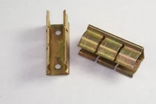 Lot of 2 100-200-08-017 Atlee Steel Spring Clip 2 Slot 0.5" H x 0.43" x 1.125" L