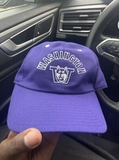 Adidas Washington Huskies Hat Purple Adult NCAA Sports Logo