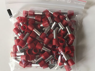 PROT Aderendhuelsen 10mm²/12mm PAEH 1000/12 rot isoliert 2xVE100  200St