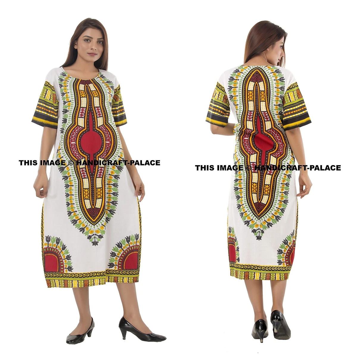 All white cheap dashiki dress