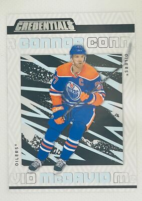 2023-24 UPPER DECK CREDENTIALS HOCKEY BASE SET 1-100 ( Pick from List )