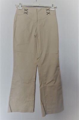tolle MORE & MORE Baumwolle Stretch Hose Gr. S / 36 beige