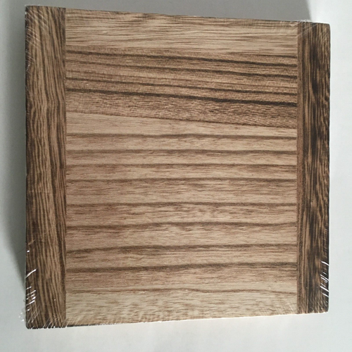 love is supporting each other in old age faux wood 6" X 6" Sign - 第 5/5 張圖片