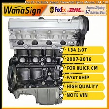Long Block Engine Assembly For 07-16 Buick Regal Chevrolet Epica Monza L34 2.0L
