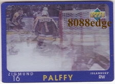 1997-98 UPPER DECK DIAMOND VISION:ZIGMUND PALFFY #21 NEW YORK ISLANDERS IIHF HOF