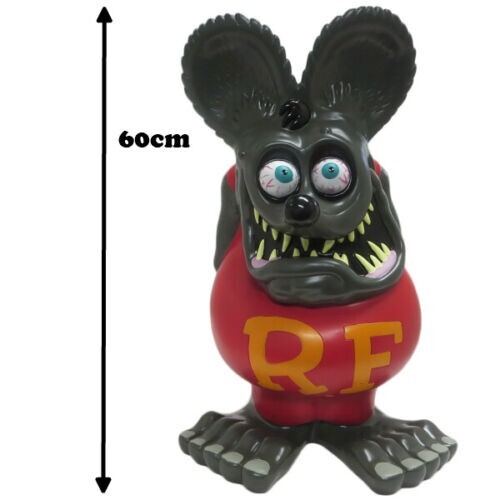 Rat Fink Jumbo Piggy Bank FUNKO Gray | eBay