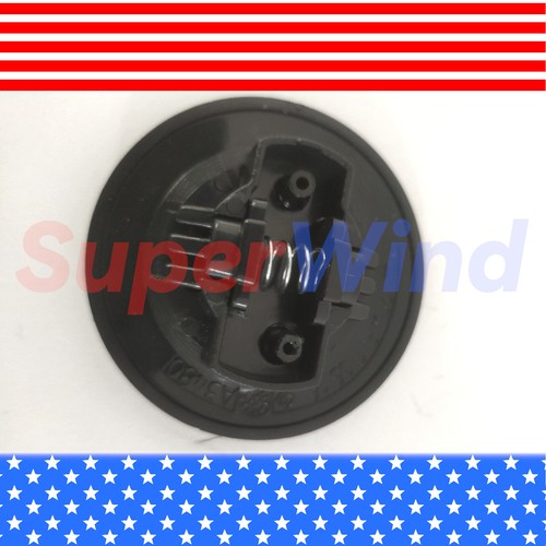 SuperWind for Mercedes Benz Black Hood Emblem Glossy Front Flat Laurel Wreath - Picture 4 of 4