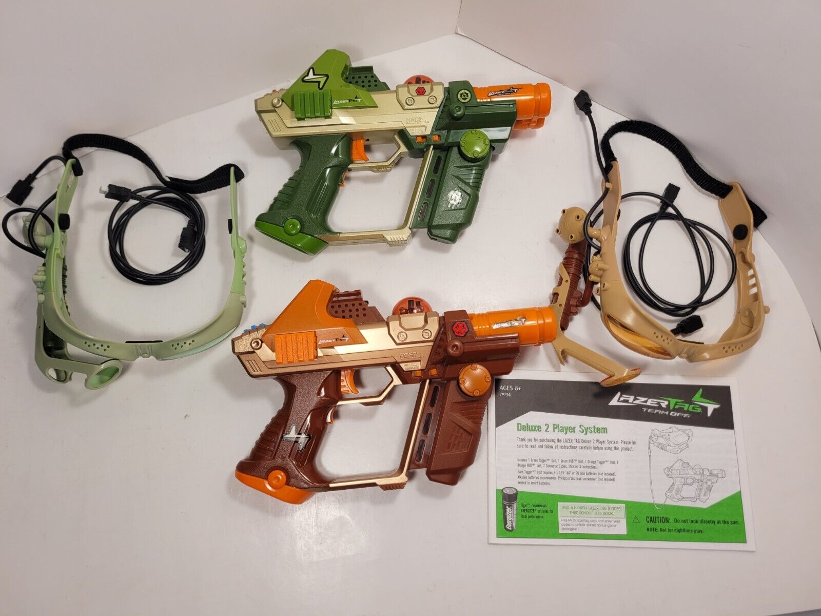 Lazer Tag Team Ops Deluxe 2 Player System