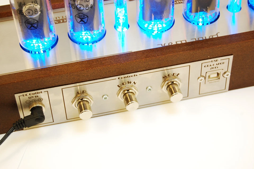 Wooden Case for IN-18 Z5660M ZM1042 Nixie Tubes Clocks Divergence Meter GRA&AFCH - Image 2 of 4