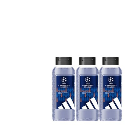 3x250ml adidas Duschgel  Champions League Pro Player | moderner Sports-Duft