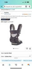 Ergobaby 360 Carrier All Positions Baby Carrier With Box