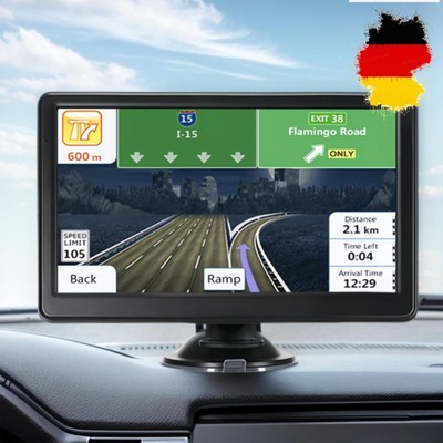 7-Zoll-Auto-GPS-Navigator EU AU US-Karte HD TFT-Touchscreen HD-GPS-Gerät 256 MB 