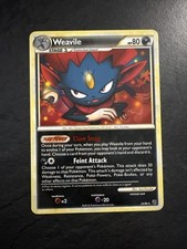 Pokémon TCG Weavile Undaunted 25/90 Regular Rare NM