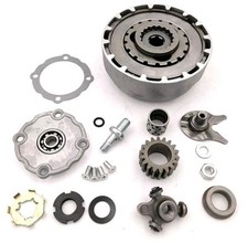 Clutch Assembly 17 Teeth For Semi Auto 50Cc-125Cc Engine Go-Kart Dirt Bikes ATV