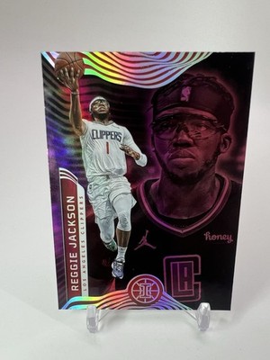 2021-22 Panini Illusions #113 Reggie Jackson Pink