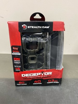 Stealth Cam Deceptor No-Glo Cellular Trail Camera