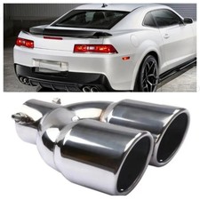 For Chevy Camaro Ss Zl1 Rear Dual Exhaust Pipe Tail Muffler Tip Throat Tailpipe