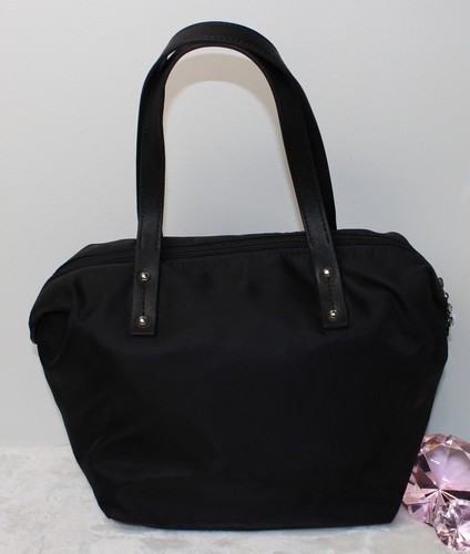 Mimosa By Rosetti Black Nylon Handbag Purse NWT - Picture 3 of 13