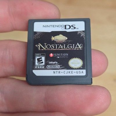 Nostalgia (Nintendo DS, 2009) Loose Cartridge Only Tested Working CJKE-USA