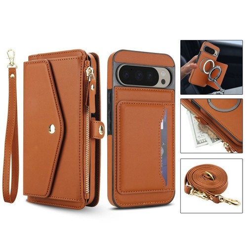 Funda Cartera RFID Con Tapa Magnética Para Google Pixel 8 Pro 9 Pro XL 8A 9A - Imagen 13 de 68