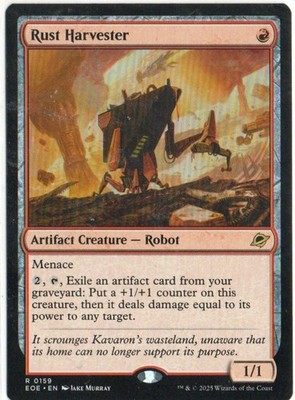 MTG EDGE OF ETERNITIES    RUST HARVESTER  RARE