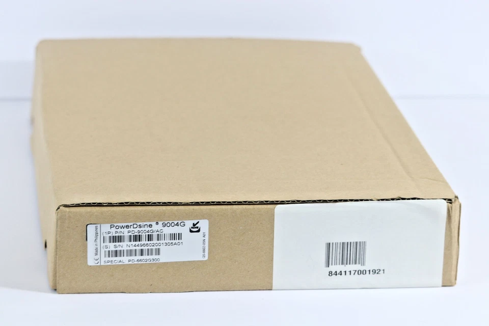 *BRAND NEW* PowerDsine PD-9004G/AC PoE 4 Port Injector 802.3at 120W /w PW Cord - Image 4 of 4