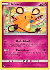 Moderately Played Dedenne - 88/131 - Uncommon Pokemon Forbidden Light