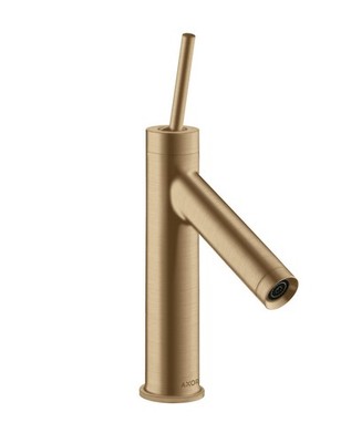 Hansgrohe basin mixer Axor Starck 10117140 Brushed Bronze