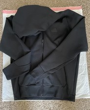Adidas Z.N.E. FULL-ZIP Premium HOODED TRACK JACKET Black Sz S Men s IN5089 NWT