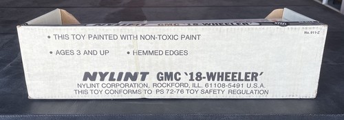 Vintage Nylint Pressed Steel GMC Cadet Semi Truck Case IH Model #911Z ***RARE*** - Picture 8 of 8
