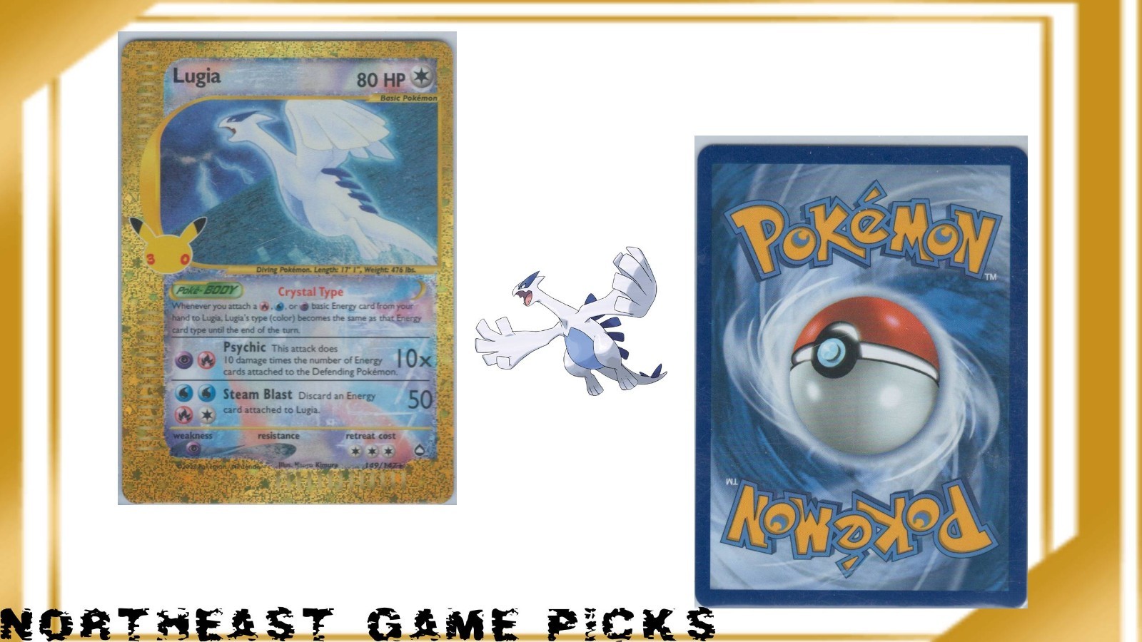 Lugia #149 Pokemon 30th Celebration PSA 10 Candidate