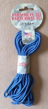 PEPPERELL PARA2119 ROYAL BLUE PARACHUTE CORD 21 FT 6.4 M NEW W/TAG MADE IN USA
