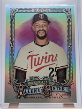 2025 Topps Allen & Ginter - Byron Buxton #114 Silver Portrait