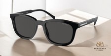 PRADA PR A21S 16K08Z Black Dark Grey 53 mm Men's Sunglasses