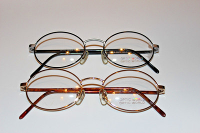 New Optic World HA004 Eyeglass Frames 50-18-140 Color Choice Clear Glass for Rx
