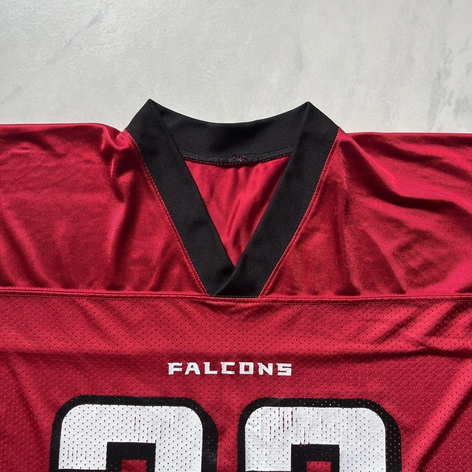 Camiseta deportiva Y2K Reebok Atlanta Falcons para hombre 2XL roja NFL fútbol Michael Turner 33 Foto 2 de 4