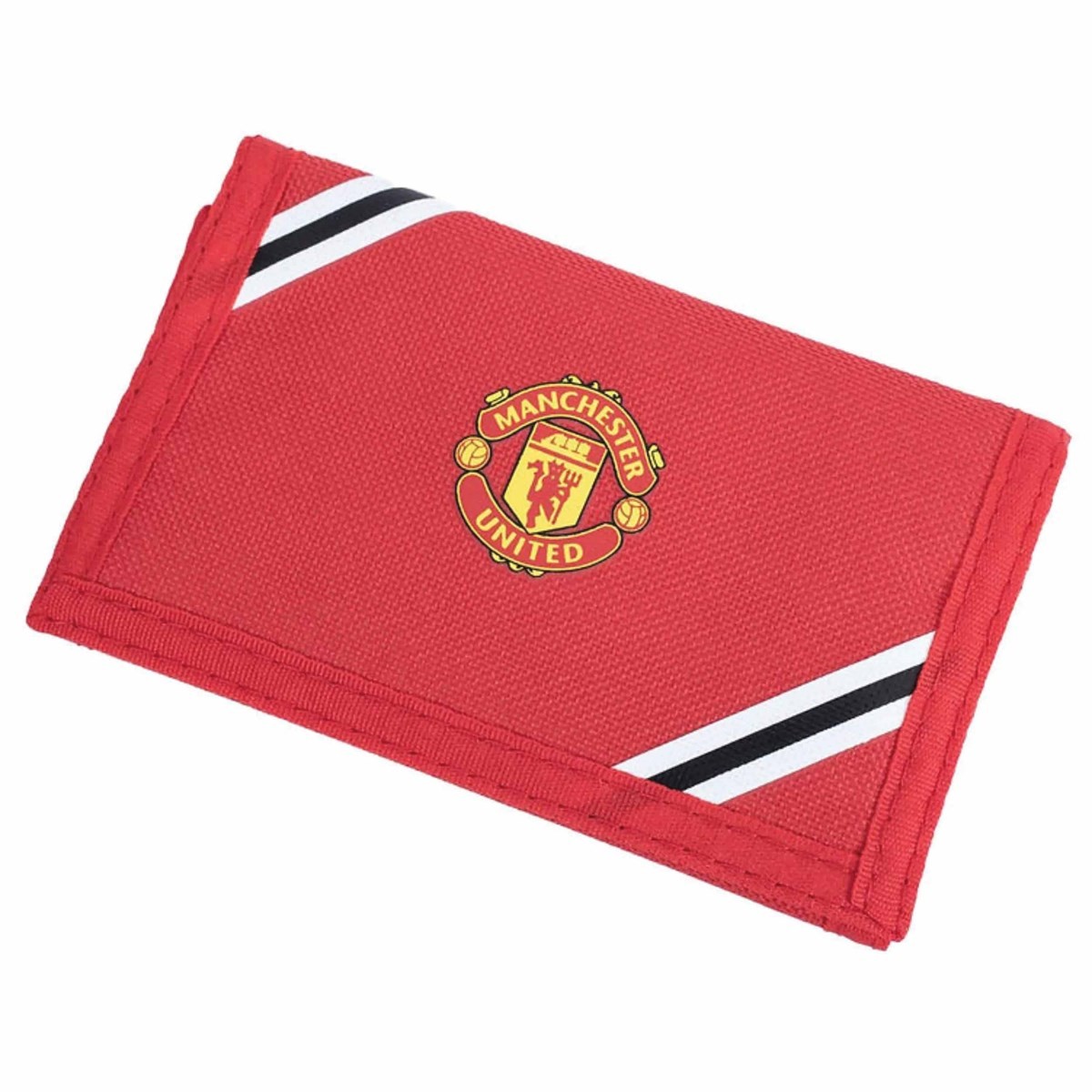 Manchester United FC Core Stripe Wallet, Purses & Wallets, Sports, Gift