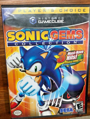 Sonic Gems Collection (Nintendo GameCube, 2005) - CIB Complete