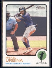 2022 Topps Heritage Minor League #19 Misael Urbina