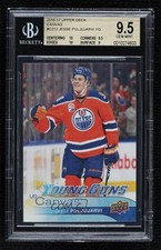 2016 Upper Deck UD Canvas Young Guns Jesse Puljujarvi #C212 BGS 9.5 GEM MINT 8hk