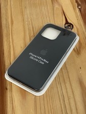 iPhone 14 Pro Max Silicone Case Black Color Sealed