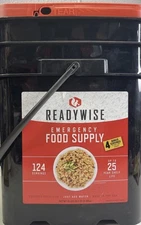 Readywise Emergency Food Supply, 124 servings + 4 Bonus servings, 10 lbs 15.1 oz