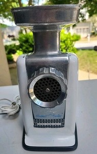 Vtg Rival Grind-O-Matic Model 772 Meat Grinder Vegetable Chopper Tested Works