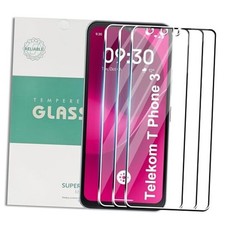 for T-Mobile 5G Screen Protector Ultra HD Tempered Glass Revvl 8 transparent