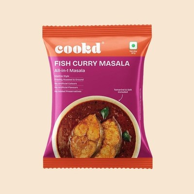 Cookd Fish Curry Masala - 50 g
