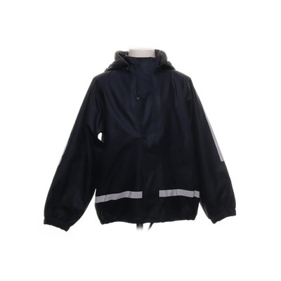Rusk, Regenjacke, Unisex (Kinder), Größe: 122/128, Blau/Weiß, Polyester #bPO