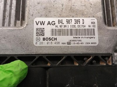 04L907309D motorsteuergerät VOLKSWAGEN GOLF VII 5G1 BQ1 BE1 BE2 2.0 5411817