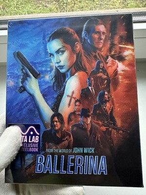 John Wick´s Ballerina Manta Lab Steelbook DL B Full Slip 4K/2D Blu-ray New
