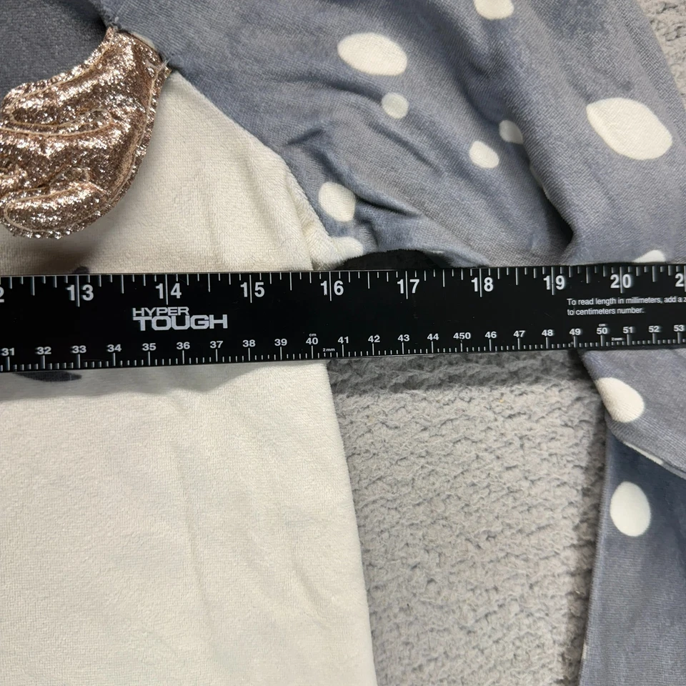 Camisa Pullover Acogedora Camisa para Dormir Justice Gris Blanco Niñas M Critter Deer Goblincore Foto 3 de 4