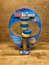 True Balance Handheld Wooden Toy Game by Excite STEM Coordination Blue SEALED